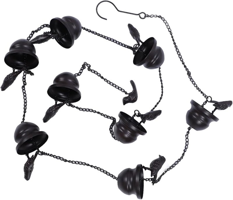 سلسلة مطر حديدية بتشكيل طائر لتصريف المزراب وزينة الحديقة - Image 4